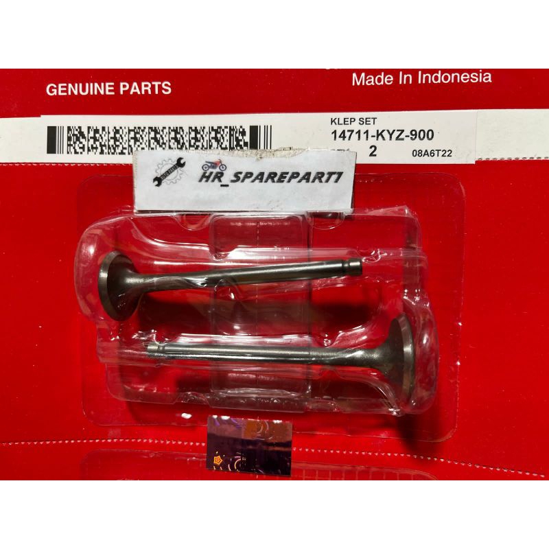 Klep Set Supra X 125 Inject KYZ Klep set payung klep supra x 125 helm in,supra x 125 fi new kyz