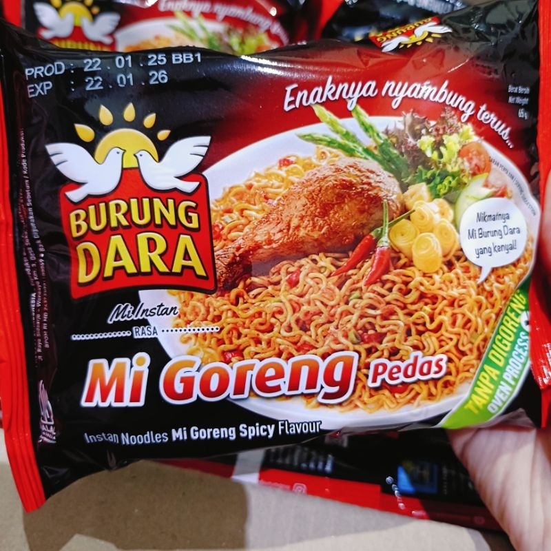 

Mi Burung Dara PEDAS, mi instan, mie goreng burung dara pedas, mie langka, mie jarang dijual, mi instan