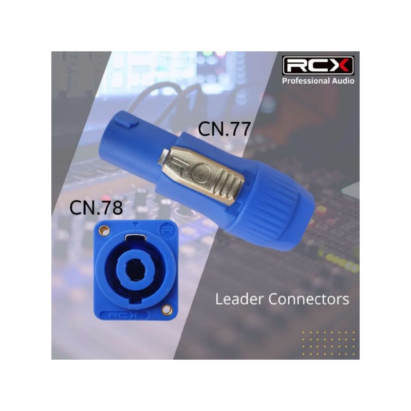 RCX CN-77 CN-78 JACK SOKET AUDIO SPIKON SPICON PROFESSIONAL CONNECTOR AUDIO HIGHT QUALITY ORIGINAL