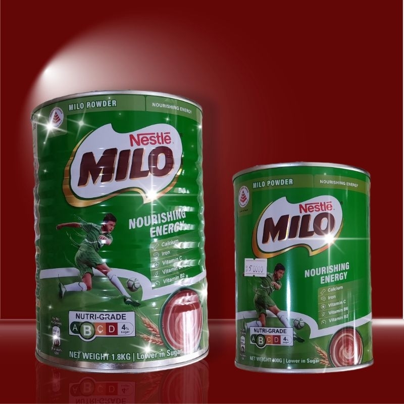 

Milo Bubuk Lower in Sugar Kaleng EXP 06/2026