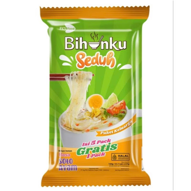 

SALE‼️ Bihunku Seduh Bihun murah Instan Soto Ayam isi 6