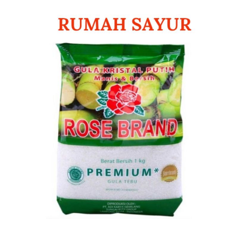 

Gula Rosebrand Gula Tebu Premium 1kg