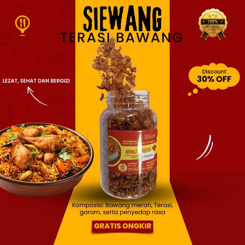 

SIWANG TERASI BAWANG TOP 1 ASLI INDRAMAYU CIREBON