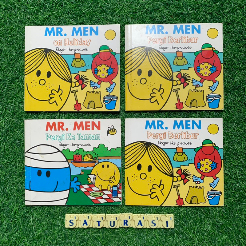 (Saturasi Preloved) Mr Men - Buku Cerita Anak