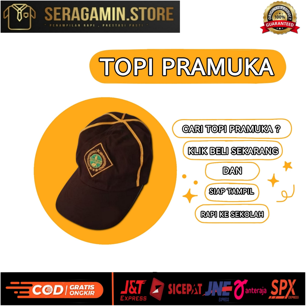 TOPI PRAMUKA SIAGA TOPI PRAMUKA PENEGAK PENGGALANG - TOPI PRAMUKA