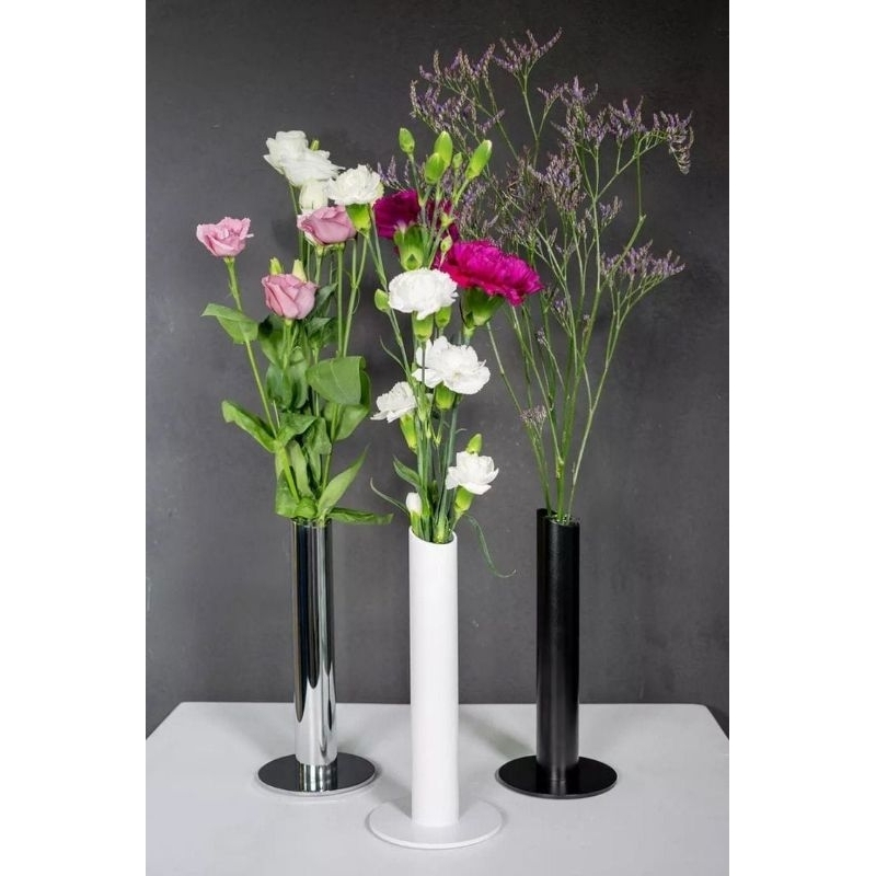 stand besi tempat bunga hiasan meja