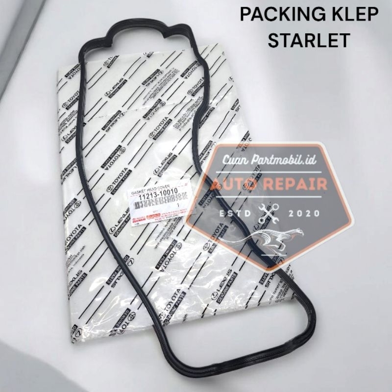 PACKING KLEP KARET TUTUP KLEP STARLET 1.000CC 1.300CC