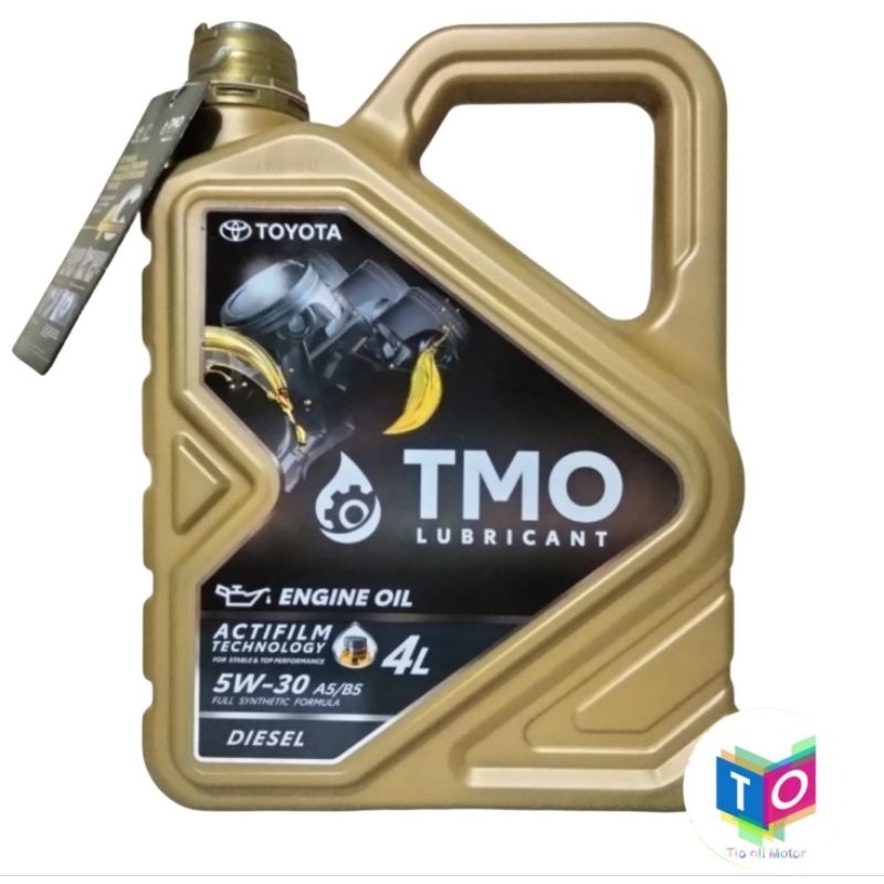 Oli TMO Gold 5W-30 Diesel Fully Shynthetic Formulla Oli Mesin Toyota Diesel