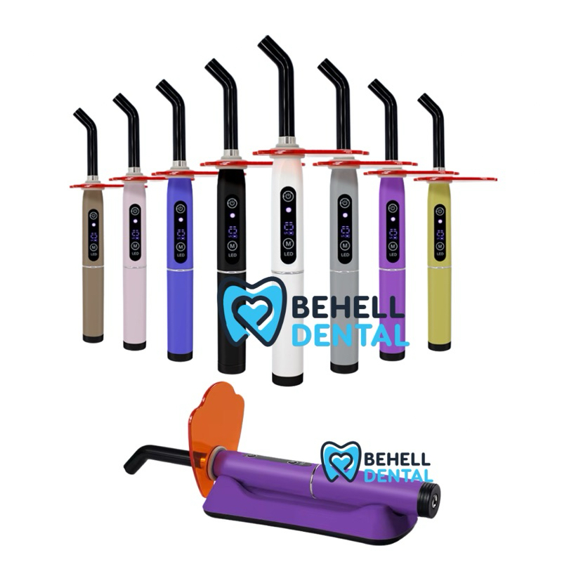 Behelldental HIGH QUALITY LASER BEHEL LED RAINBOW LIGHT CURE - Light Curing Alat Sinar Pengering Lem