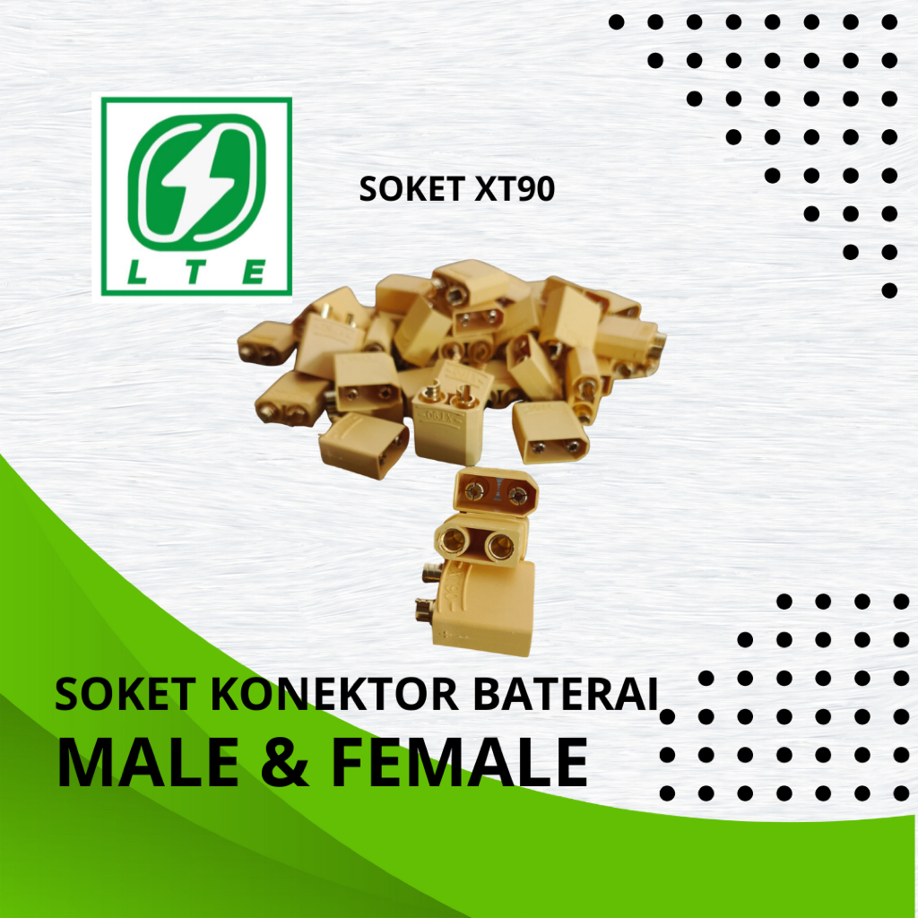 Socket Soket XT90 MALE FEMALE