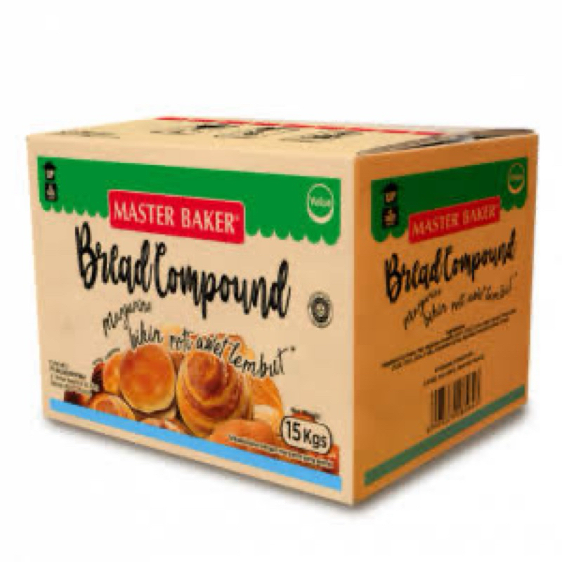 

Master Baker Bread Compound Mentega Kuning 15 KG