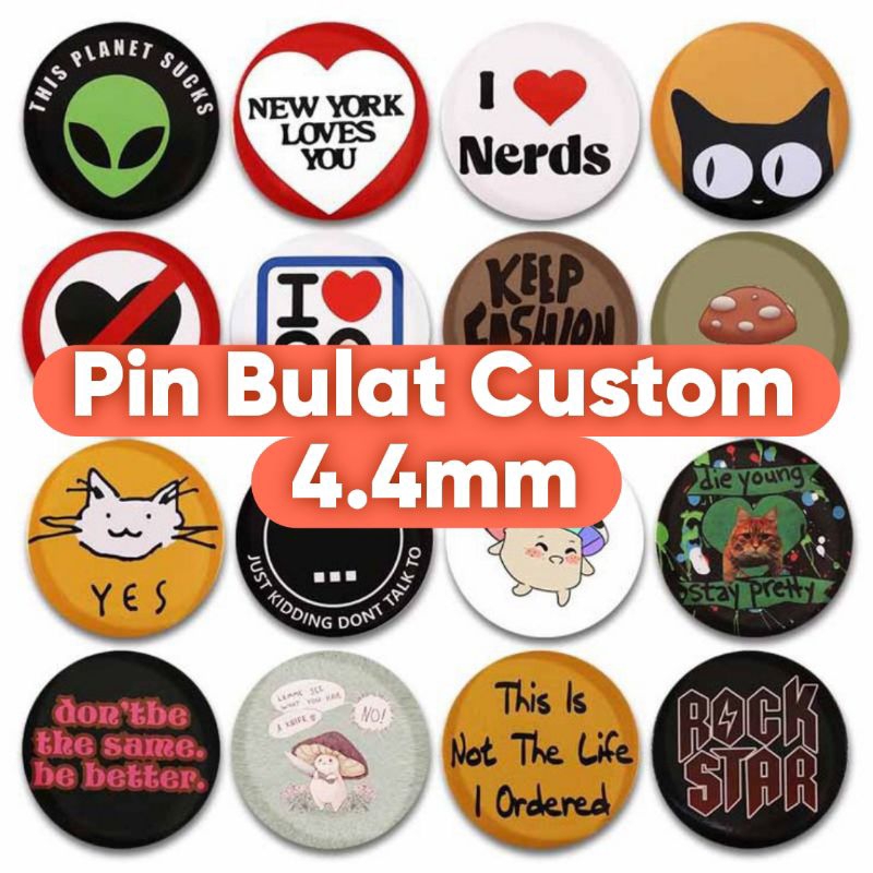 Pin Bros Custom Bisa Satuan Beli Banyak Dapat Harga Grosir Aksesoris Pin Bros Custom