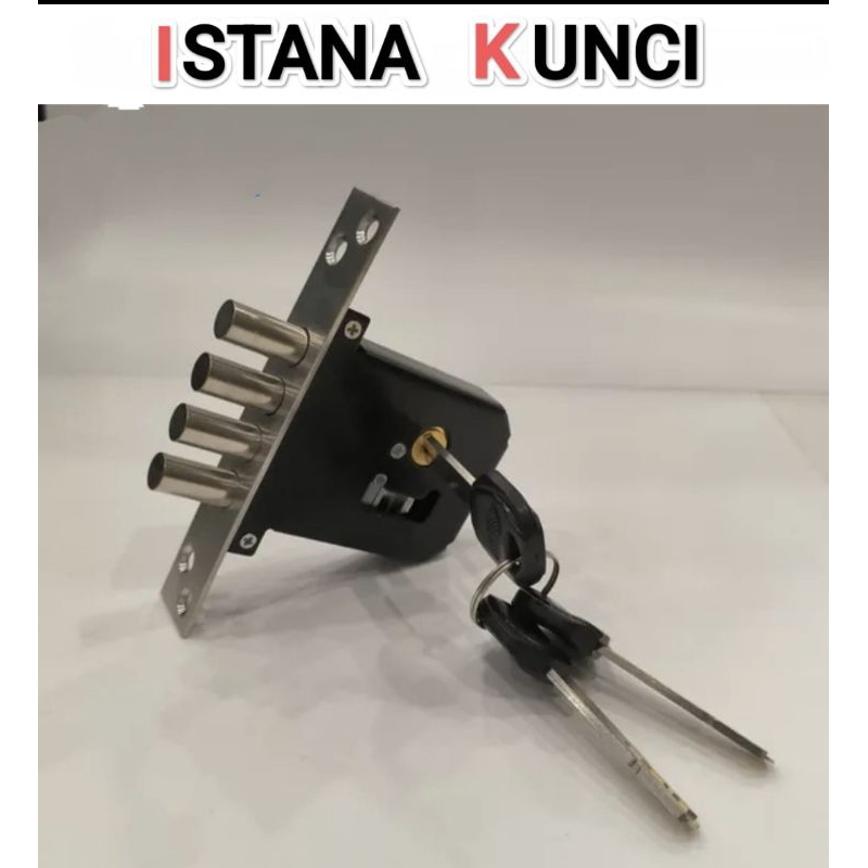 Kunci pengaman rahasia,Kunci tambahan Dead lock 4 Silinder