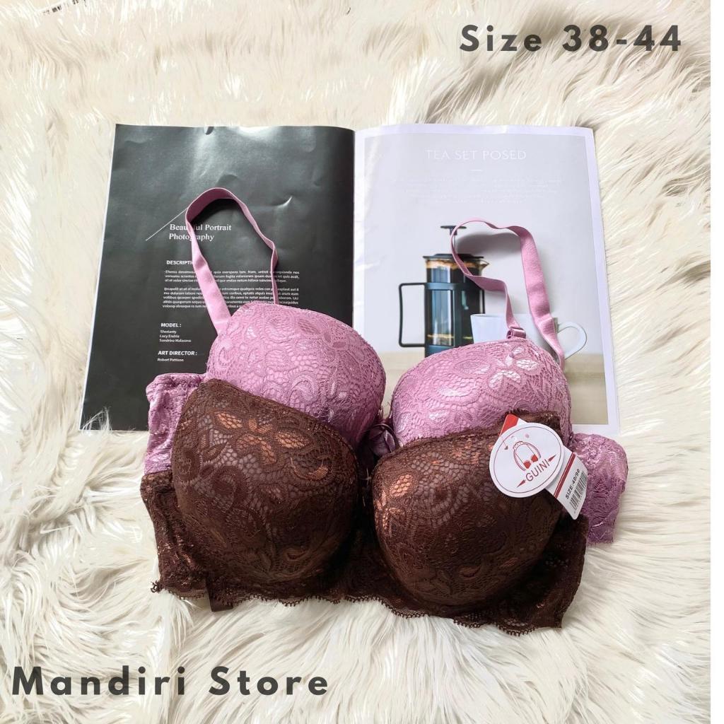 BH TEBAL 2 PCS KAWAT RENDA KUALITAS IMPORT SEXY SIZE 38-44 LENGKAPPP