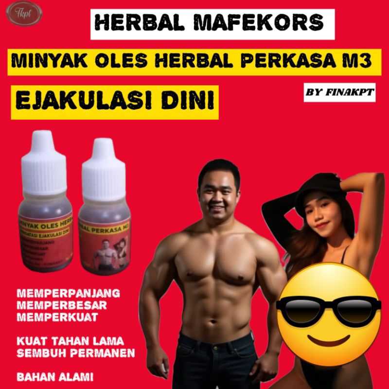 MINYAK OLES HERBAL M3 PRIA WANITA ( HERBAL MAFEKORS  )