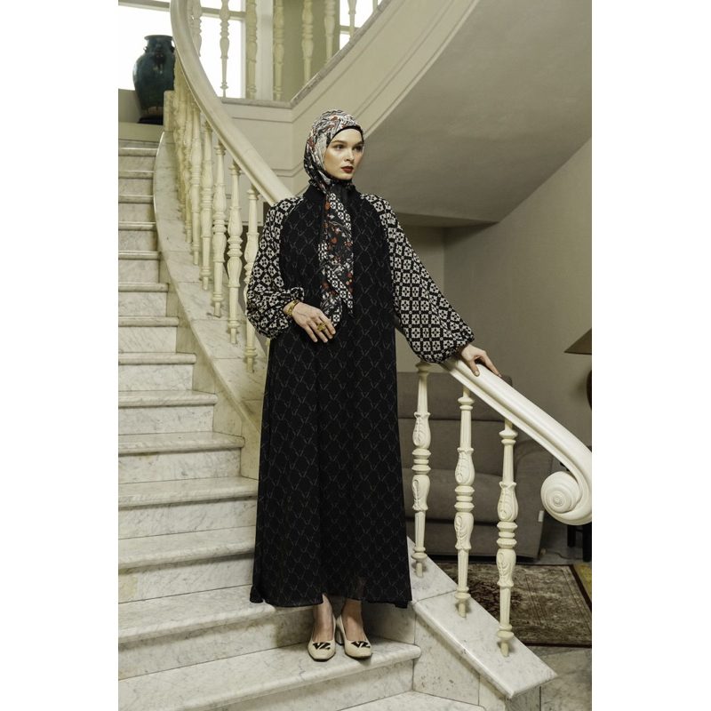 Vivi Zubedi-Monogram Lineage Dress