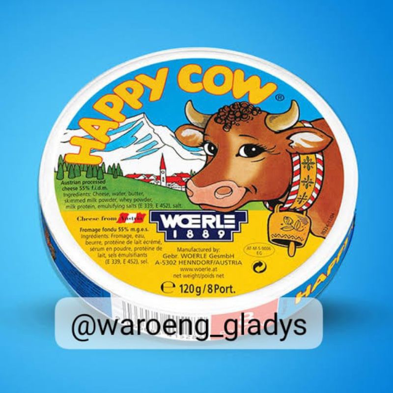 

Happy cow cheese/ keju Mpasi/ Snack Mpasi