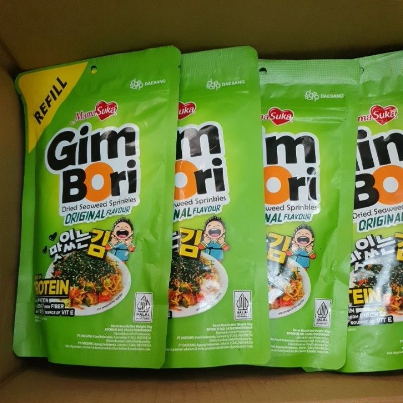 

2Xbtygneal Sakha Snack ) Mamasuka Gim Bori 60Gr