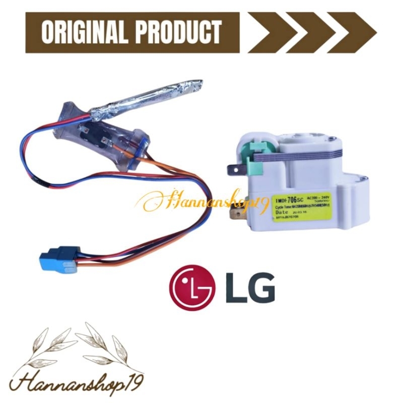 Timer kulkas + fuse Pius fius kulkas LG / Timer + defrost kulkas LG / Timer + bimetal kulkas LG