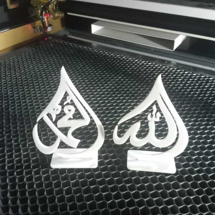 Dashboard Mobil,Hiasan dinding lafadz Allah Muhammad