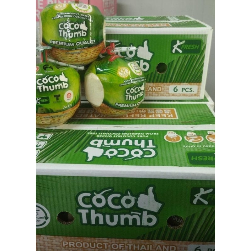 

Cocothumb Kelapa Muda import Thailand 1 box