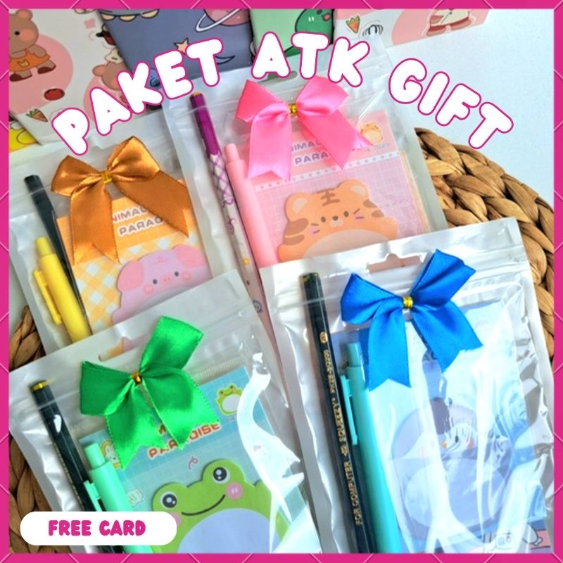 

READY - MINI GIFT ALAT TULIS BINGKISAN ALAT TULIS ANAK SOUVENIR ULTAH MURAH