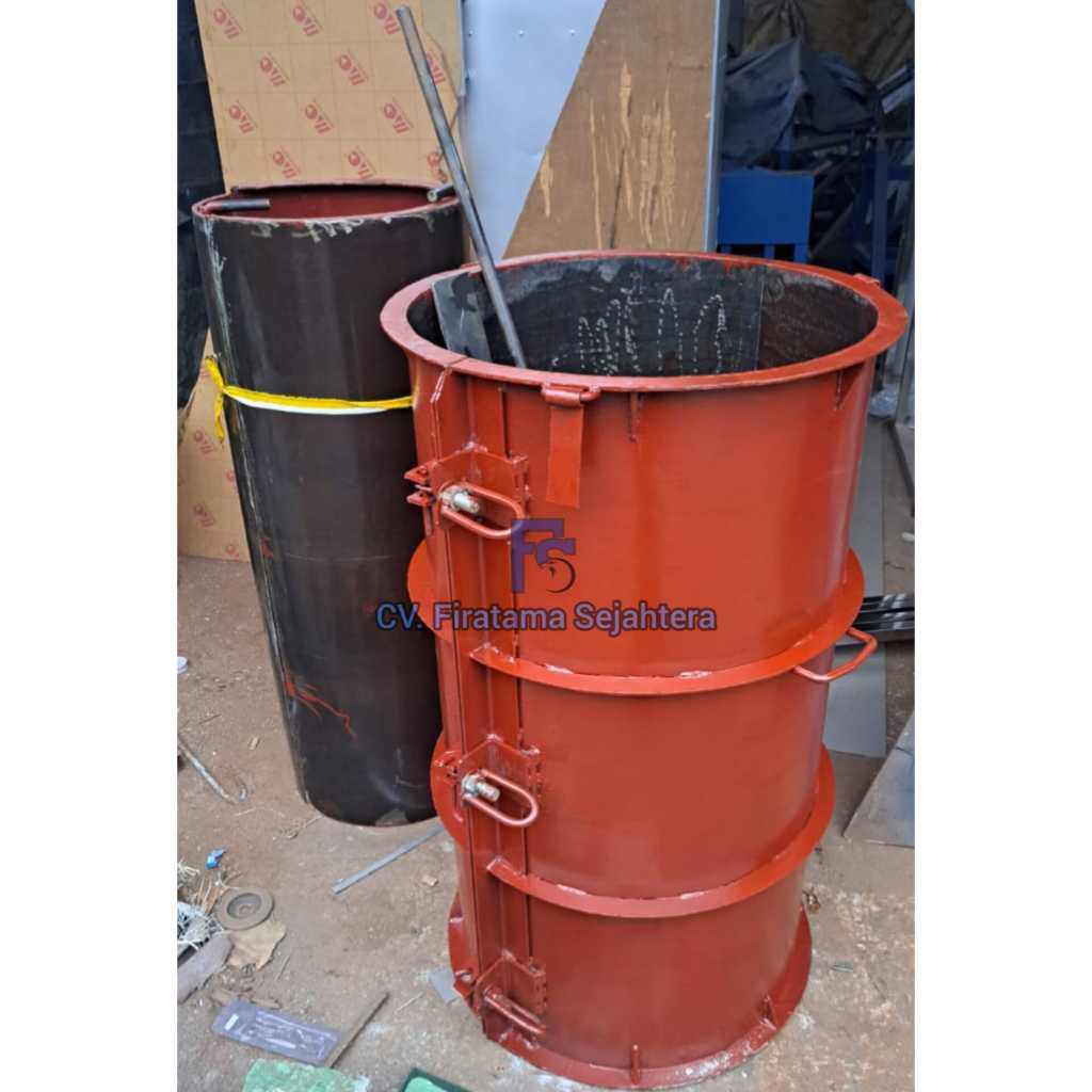 Cetakan Gorong Gorong - Buis Beton Diameter 20 cm x 100 cm