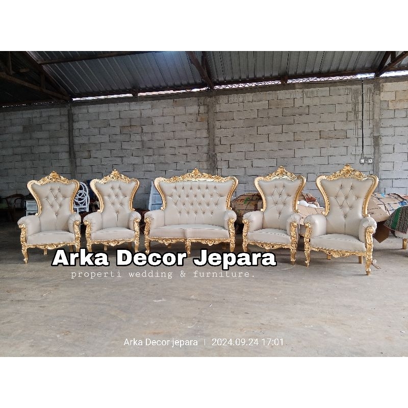 Kursi pelaminan Syahrini / Kursi pelaminan jati / Kursi pelaminan.