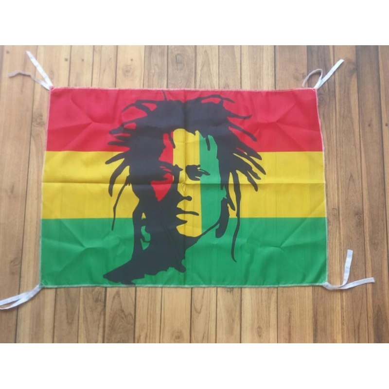 DJATIESHOP x JATIMAIKA bendera rasta Tony q rastafara hiasan dinding reggae rasta mug aksesoris