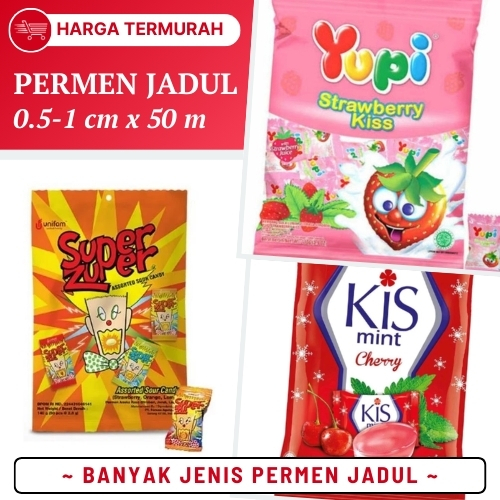 Permen Super Zuper Permen Jadul 90an Permen Jadul Unik 50pcs 125gr