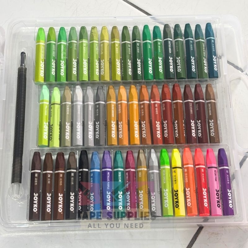 

Adn Joyko Oil Pastel Crayon 100 Colours Krayon Minyak Warna
