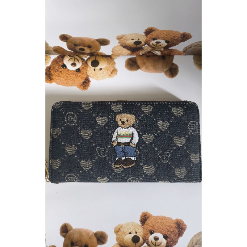 TTWNBEAR Dompet Panjang Wanita ORIGINAL Dompet Uang Kartu TTWN BEAR