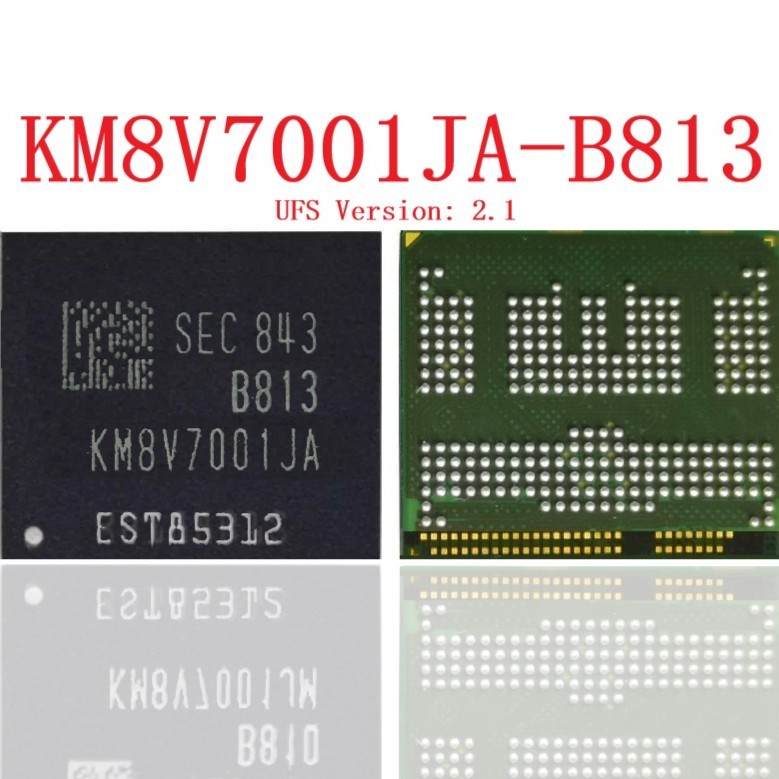 IC KM8V7001JA-B813 UFS 2.1 KM8V7001JA BGA 254 KM8V RAM 8GB 8/128 SAMSUNG