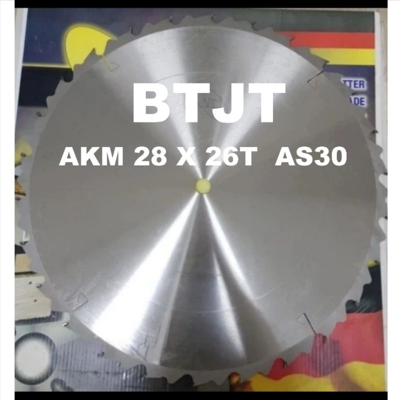 AKM PISAU GERGAJI CIRCULAR SAW BLADE  28" X 26T GIGI AKM GERMANY