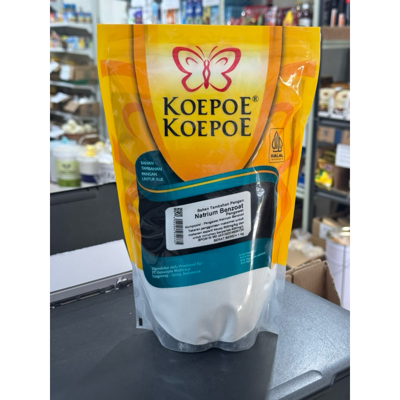 KOEPOE KOEPOE Natrium Benzoat 1kg