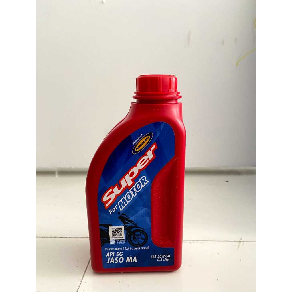 Oli MESRAN Super for Motor 800ml Pertamina Oil Original Termurah