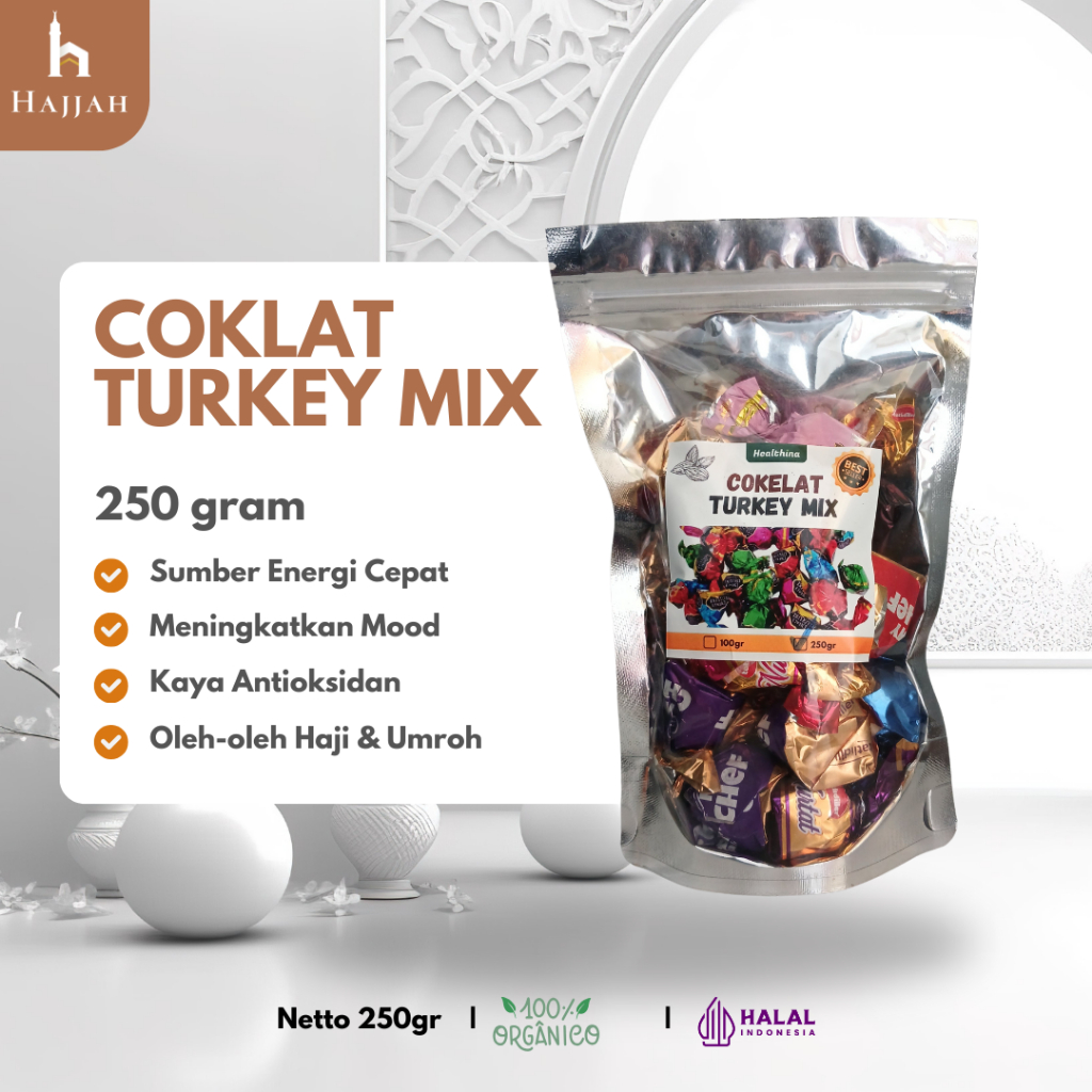 

Cokelat Arab Premium 250gr Mix Rasa Enak Pasti Lumer Bergizi Coklat Turki COD Makassar