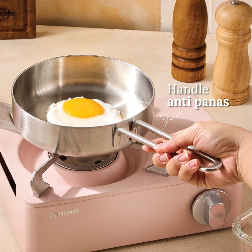 Little Dimple Pure Pan - Panci Stainless Steel Premium Set