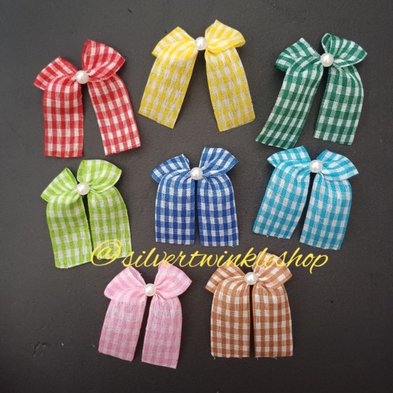 

Pita souvenir kotak kotak warna warni hiasan hampers ulang tahun ultah lebaran eid mubarak natal christmas tempel langsung kado gift wrapping wrap siap pakai parcel parsel coquette hangtag hang tag bungkus mutiara pearl kupu kupu wedding birthday