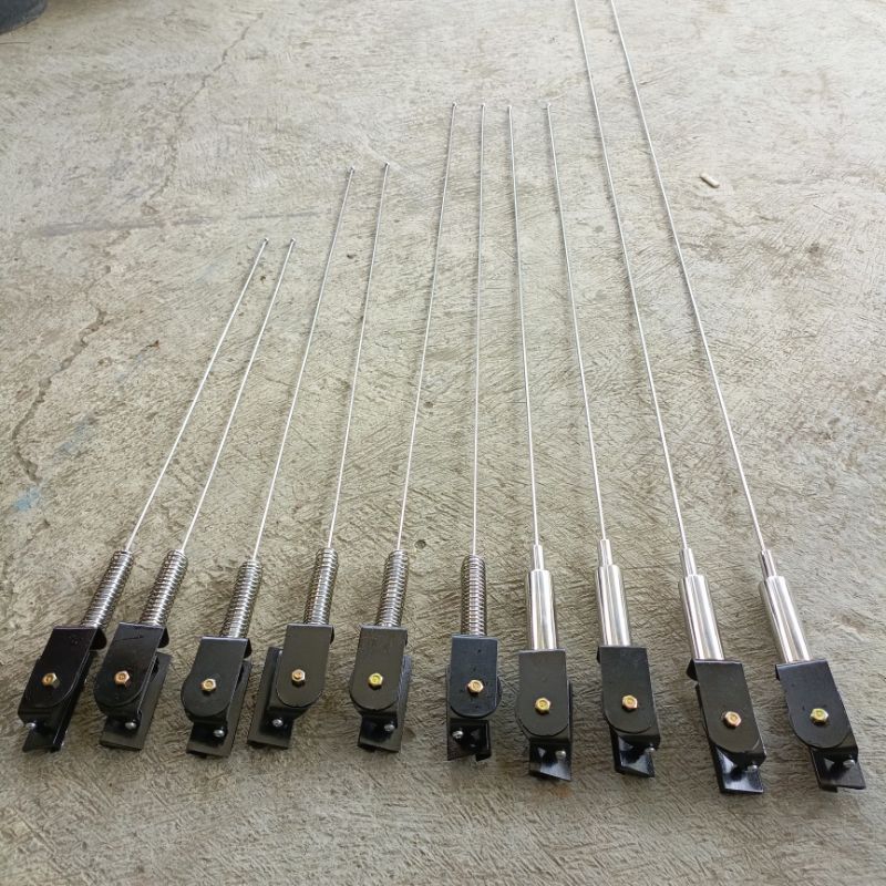 VARIASI ANTENA Polos Japit pintu, bagasi Mobil & Truk panjang 60cm, 80 cm, 100cm & 150 cm