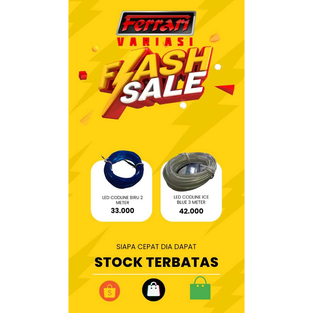 LED CODLINE DASBOARD FERRARI VARIASI