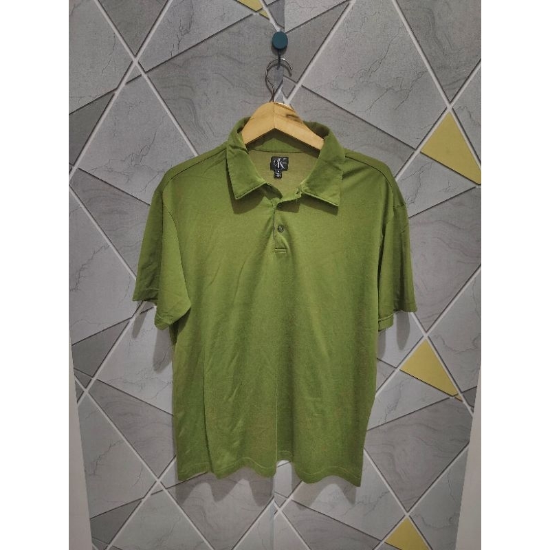 Kaos Polo Calvin Klein (L) Preloved second Thrifting
