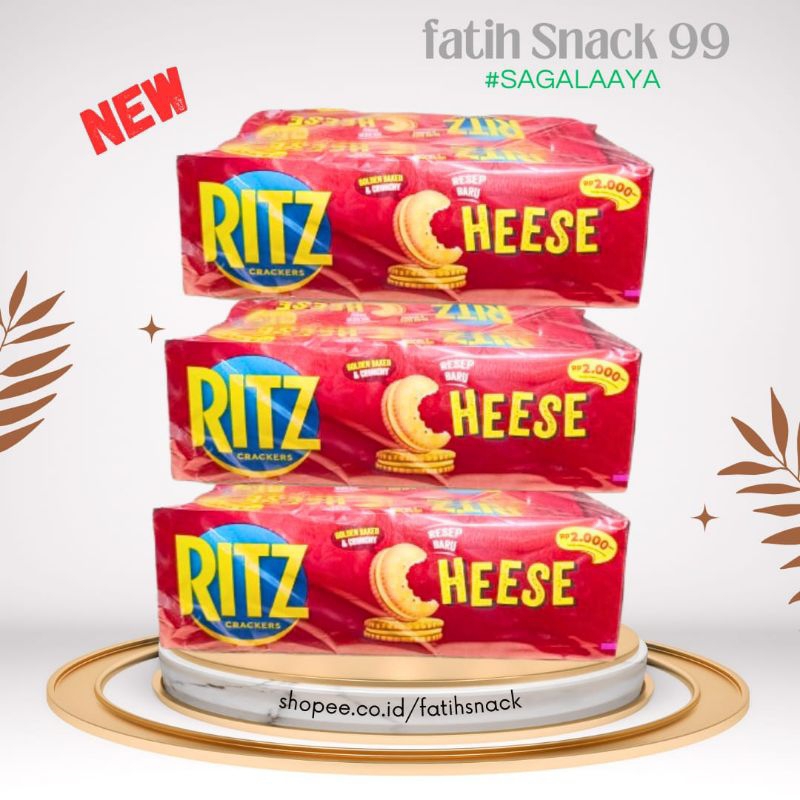 

RITZ SANDWICH CHEESE 35 GRAM ISI 12 PCS RITZ CRACKERS