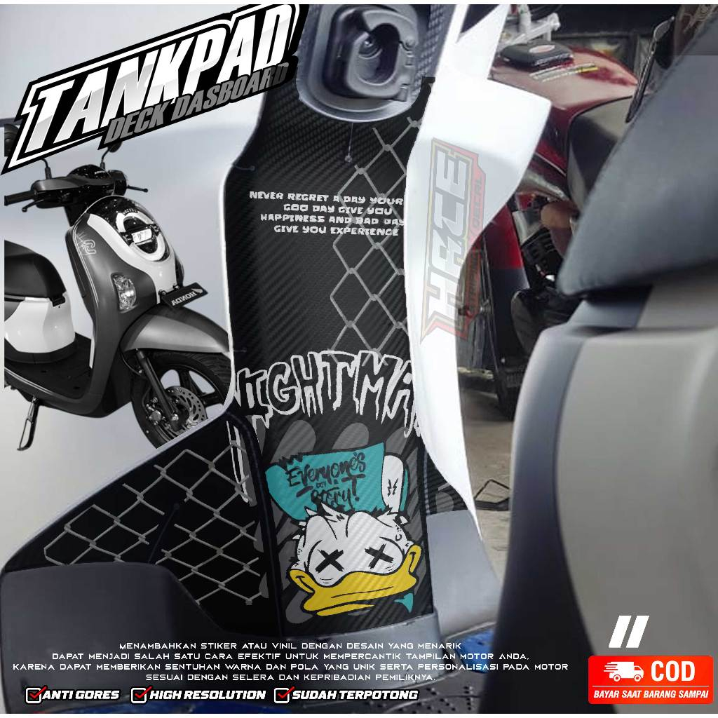 PART 4 STICKER TANKPAD DASBOR SCOOPY NEW 2025 - STIKER TANKPAD DASBOR SCOOPY NEW 2025
