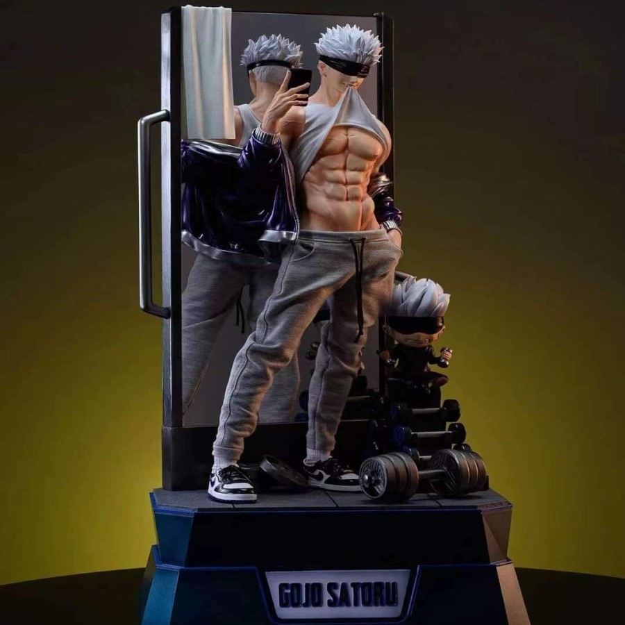 Dtalon Studio Gym Gojo Satoru JUJUTSU KAISEN FIGURE STATUE GK