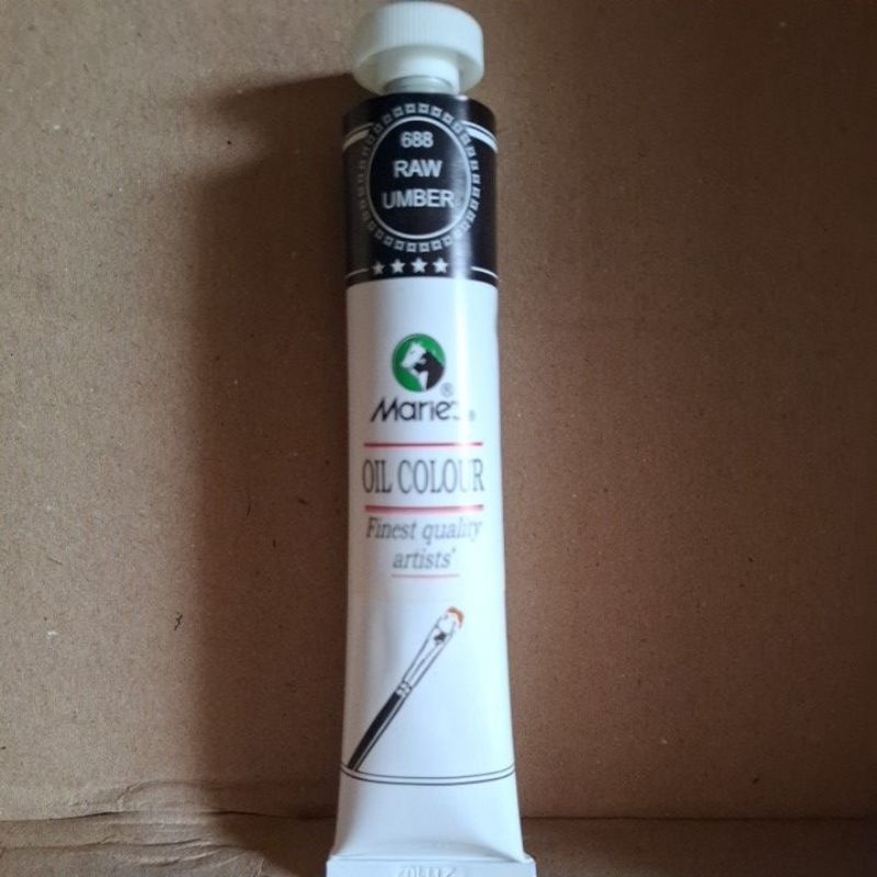 

cat minyak / oil colour maries 50 ml RAW UMBER (688)