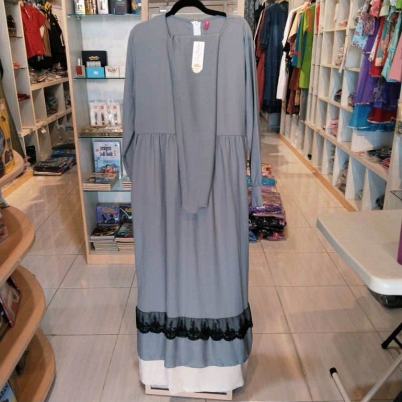 baju gamis anak perempuan merk labella