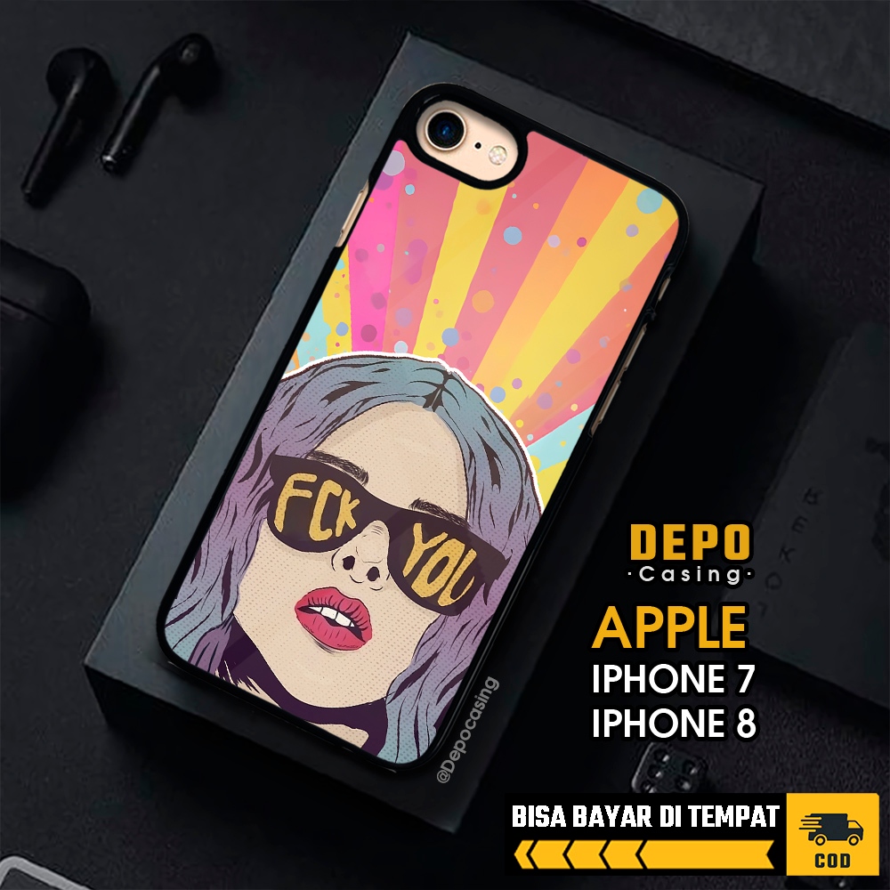 Case Iphone 7 Iphone 8 Casing Iphone 7 Iphone 8  Casing Depo Casing [GIRL] Case Glossy Case Aestheti