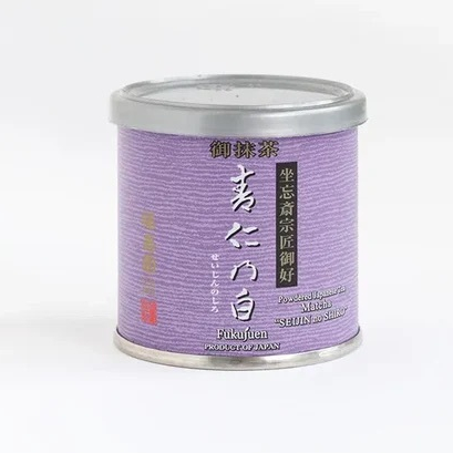 

(READY) SEIJIN NO SHIRO 20G FUKUJUEN CEREMONIAL GRADE MATCHA POWDER JAPAN/ SEIKAN NO SHIRO