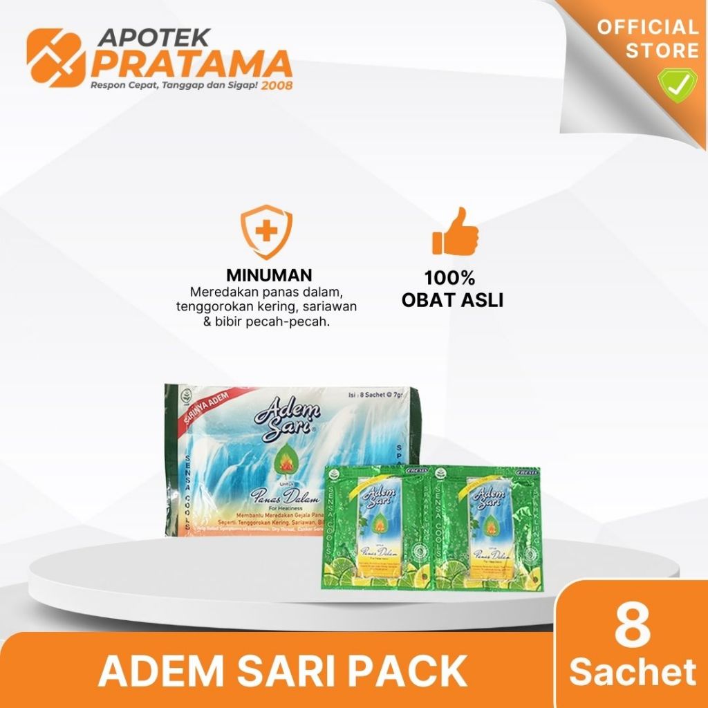 

ADEM SARI SACHET ( 8'S/PACK )